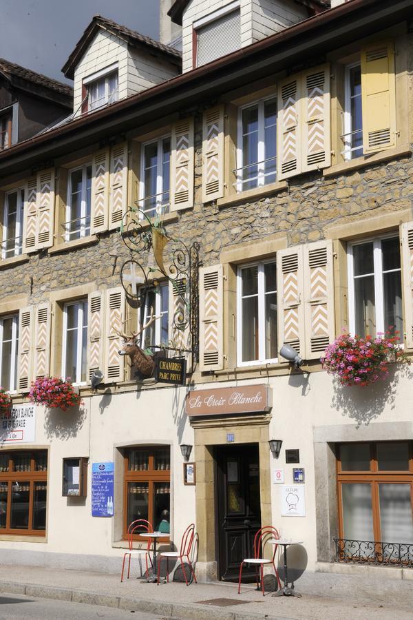 Hotel De La Croix-Blanche Cressier Exterior foto